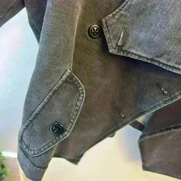 Woman's dark grey jacket size large made by Jack - Picture 3 of 9